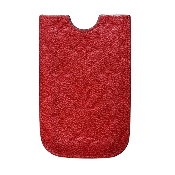Louis Vuitton Red Sleeve Wallet - Picture 1 of 10